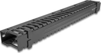 DeLOCK Rack Cable Control Panel Black