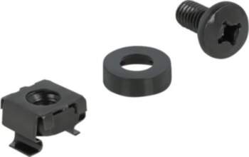 DeLOCK Rack Mounting Pack Black