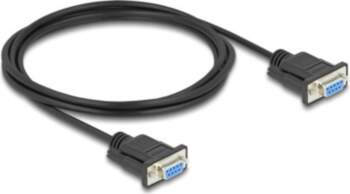 DeLOCK Serial Cable Black 2m