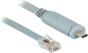 DeLock USB-C Serial Adapter 230Kbps Cable