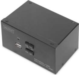 Digitus KVM Switch, 2 Port, Dual