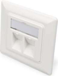 Digitus Wallplate for Keystone Modules, German