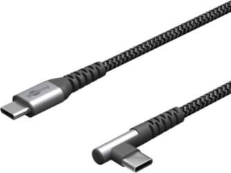 Goobay 90° USB-C Textile Cable, 2m