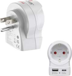 Hama to US Power Plug Adapter