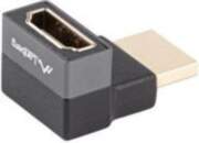 Lanberg Silver HDMI Adapter