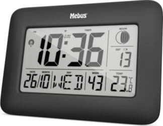 Mebus 46732 Digital Wall Clock Remote