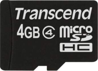 Transcend Information Transcend 4GB microSDHC card