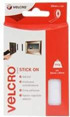 VELCRO Stick On White Hook and