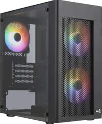 Aerocool Hexform Mini Tower Case Black