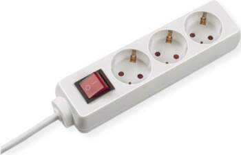 Bachmann 3-Pin Socket 16A White 1