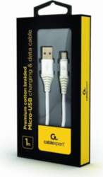 CABLE USB2 TO MICRO-USB 1M/CC-USB2B-AMMBM-1M-BW2 GEMBIRD