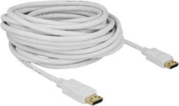 Delock 10m Display Cable White