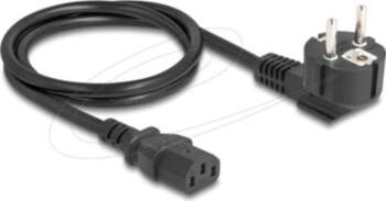 Delock 1m Black Power Cable