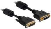 Delock 1m DVI Extension Cable