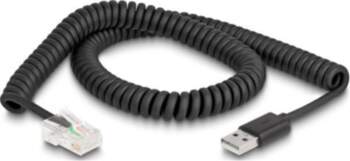 Delock Barcode Scanner Cable 2m Black