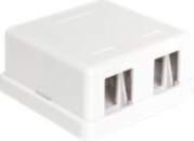 Delock Keystone Surface Mounted Box, White