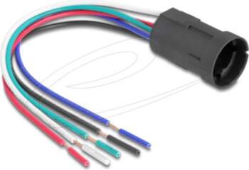 Delock Push Button Cable Assembly 15cm