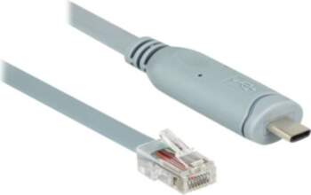 DeLock USB-C Serial Adapter 230Kbps Cable