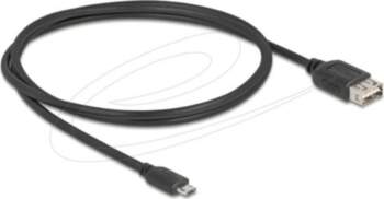 Delock USB Cable 1m Black