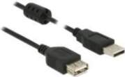 Delock USB Extension Cable 2m Black