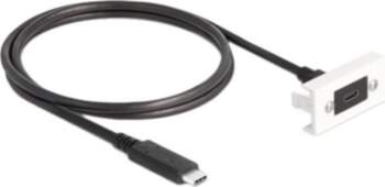 Delock USB Type-C Cable 1m Black