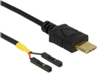 Delock USB Type-C Cable 20cm Black