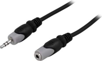 DELTACO 3m Audio Extension Cable
