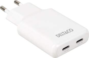 DELTACO power supply adapter - slim