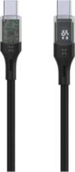 Fixed Cable USB-C/USB-C with display, PD