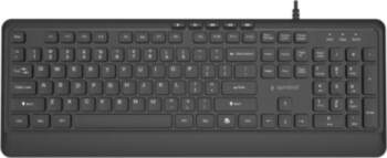 KEYBOARD MULTIMEDIA USB ENG/BLACK KB-MCH-05 GEMBIRD