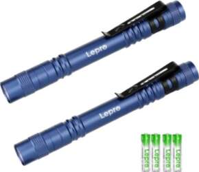 LEPRO 120023L-BU-2 Flashlight, 2-pack