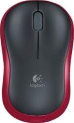 Logitech M185 Optical Wireless Mouse Red