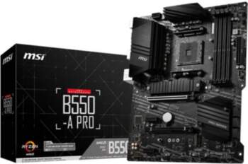 MSI B550-A PRO Processor family AMD
