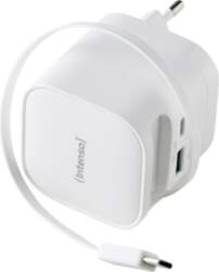 POWER ADAPTER 1XUSB-A/1XUSB-C/BLACK 7806522 INTENSO