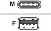 Prokord USB-C Adapter, 15cm
