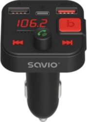 SAVO FM Transmitter with Bluetooth 5