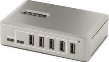 StarTech.com 10-Port USB-C Hub, 8x