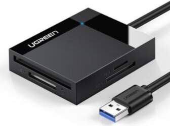 Ugreen CR125 card reader USB Black