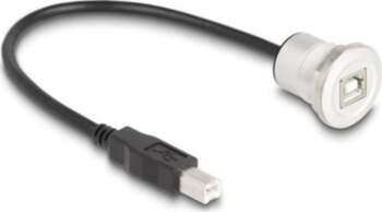 Delock 30cm USB Extension Cable Black