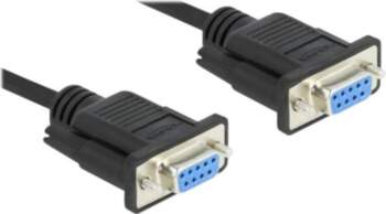 Delock 4m Serial Cable Black