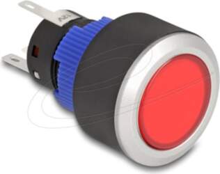 DeLOCK black push button