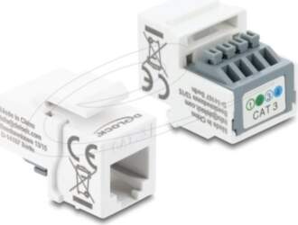 Delock CAT 3 Unshielded Keystone Module
