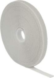 Delock Hook-and-Loop Fastener 10m Gray