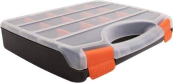DeLOCK Tool Box Black Orange Plastic