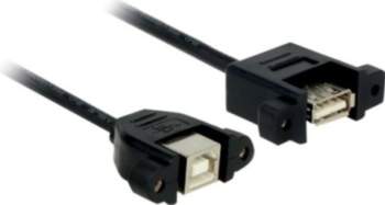 Delock USB Adapter Cable 25cm Black