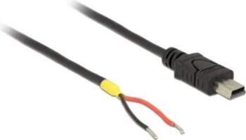 Delock USB Cable 10cm Black