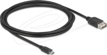 Delock USB Cable 2m Black