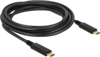 Delock USB Type-C Cable 3m Black