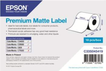 Epson Premium Continuous Roll Labels (10