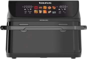 Fat-free deep fryer with long basket